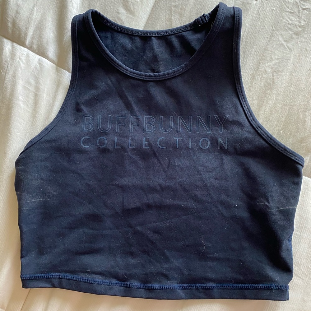 BuffBunny Collection Navy Crop Top